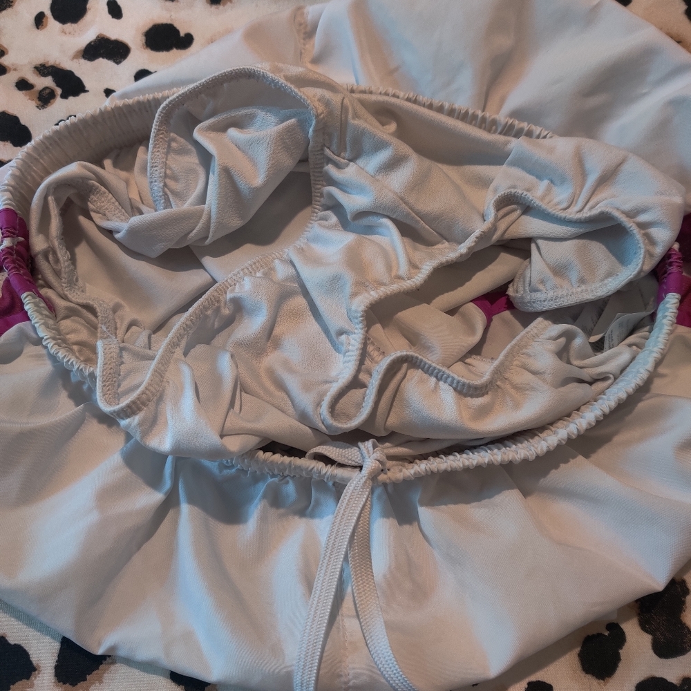 Nike White Dri-Fit Running Shorts Size Medium - Picture 7 of 9